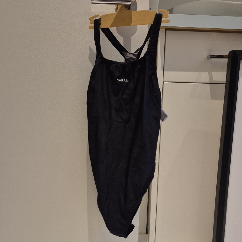 Brand NEW Never Worn Women's Black One Piece Swimsuit